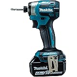 マキタ(Makita) 可変速 充電式インパクトドライバ（青） 18V6Ah バッテリ2本・充電器・ケース付 TD173DRGX