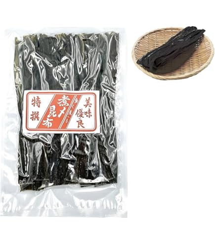 Amazon.co.jp: 昆布 早煮昆布 北海道産 早煮え昆布 120g (E) 15cm