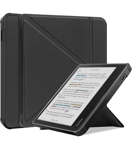 Amazon.co.jp: Vakarey for Kobo Libra カラーケース、ペンホルダー