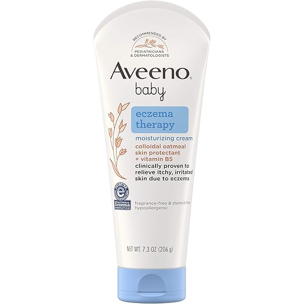 aveeno baby dermexa moisturising cream for eczema prone skin 206g