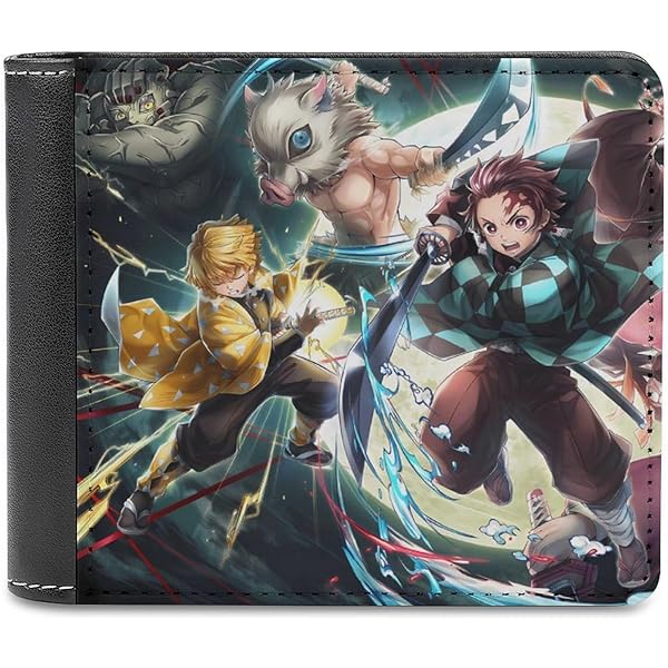 鬼滅の刃　本革　レザー長財布　炭治郎 鬼滅の刃」炭治郎、義勇モチーフの財布が登場！金具や裏地のこだわりに