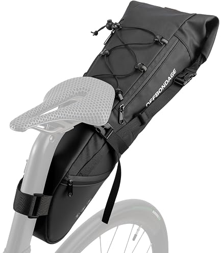 Amazon.co.jp: Rhinowalk 自転車サドルバッグ 防水 13L大容量 シート