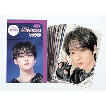 Amazon.co.jp: スキズ K-POP グッズ フォトメッセージカード 56枚