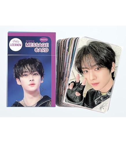 Amazon.co.jp: スキズ K-POP グッズ フォトメッセージカード 56枚