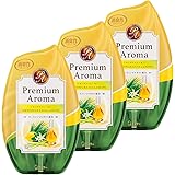 Amazon まとめ買い お部屋の消臭力 プレミアムアロマ 部屋用 柚黄 ゆずき 400ml 3個 玄関 リビング 寝室 ルームフレグランス 消臭 芳香剤 消臭力 ドラッグストア