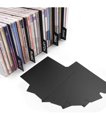 Amazon | CD屋さんのインデックスプレート CDラックのアーティスト