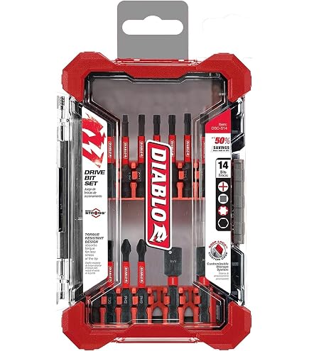 Diablo DPHV2-S3 Kreuzschlitz-Bit Set | 3-teilig (Größen #1, #2, #3) | Rostschutz, Lasergraviert, Für Akku-Schrauber