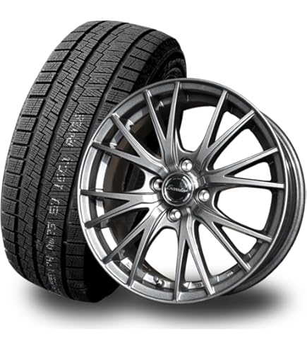 Amazon | 205/50R17 スタッドレスタイヤ&ホイール4本セット オーラ