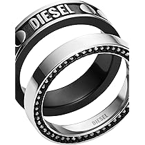 DIESEL メンズリング Amazon.co.jp: [ディーゼル] メンズ リング ファッションリング