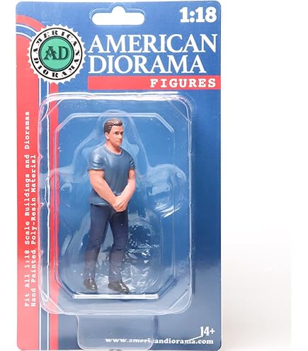 Amazon.co.jp: アメリカン ジオラマ 1/18 オンエア カメラマン 男性