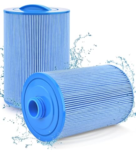 SpiroPure Spa & Pool Filter Cartridge - Replacement For Unicel 6CH-502, Filbur FC-0311 & Others (6.75" X 8")