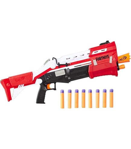 Nerf Fortnite DG Pump Action Fortnite Dart Drum and Dart