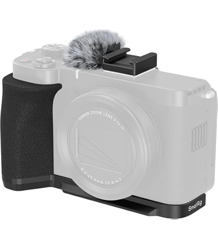 ①完全未開封！Canon PowerShot V1＋HG-100TBR 納品書付 キヤノン三脚グリップHG-100TBRでカメラを安定化しましょう
