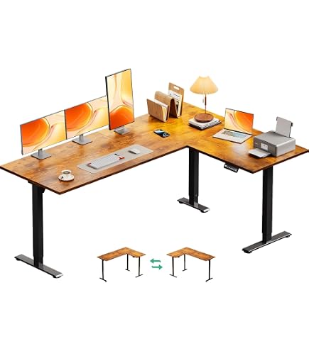 Amazon | 電動昇降デスク 幅 160× 奥行 80cm メモリー機能搭載 障害物