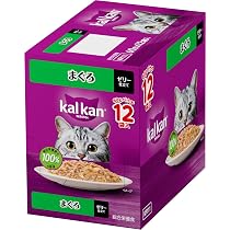 Amazon.co.jp: カルカン パウチ 1歳から 60g×12袋 まぐろ 成猫用