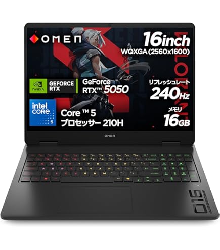 Amazon.co.jp: HP ゲーミングノートパソコン Victus by HP 15-fa