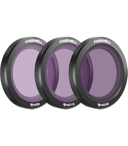 Freewell ND Filters Bright Day - 6Pack For DJI Mini 4 Pro| DJI Oslo