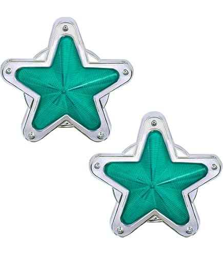 Amazon.co.jp: トラック用 星マーカーランプ 5点止め 105mm 24V