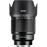 VILTROX AF 85mm F1.8 II FE 単焦点中望遠レンズ ソニーEマウント用交換レンズ オートフォーカス 小型軽量 瞳AF 大口径焦点レンズ SONY a7C/a7/a7R/a7/a7R/a7R/a9/a6600/a6500/a640