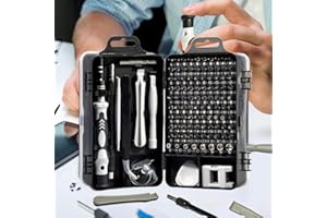 115-in-1 Precision Screwdriver Set for Men Tool Gift Mini Repair Tool Kit with Torx Triwing Bit for Repairing Computer, Lapto