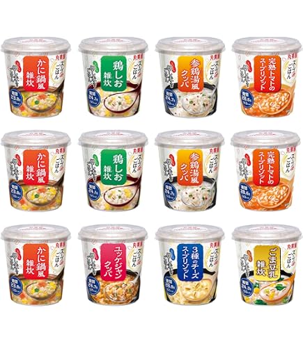 【7箱】丸美屋 スープdeごはん 7種 Amazon | 丸美屋 スープdeごはん 6種セット 各1個 (ユッケジャンクッパ