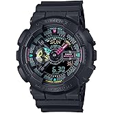 [カシオ] 腕時計 ジーショック 【国内正規品】Multi Fluorescent color series GA-110MF-1AJF メンズ ブラック×フルオレセント