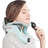 Techlove ネックストレッチャー 日本製 首コルセット 首サポーター 首伸ばし器具 ネックサポーター ストレートネック TV番組サタデープラスに推薦された 軽量 通気 自宅用 (TL028AY)