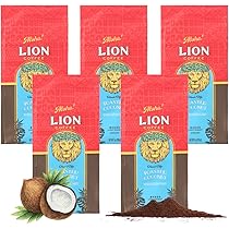 Amazon.co.jp: ライオンコーヒー バニラマカダミア 粉 7oz (198g