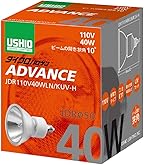 Amazon | ウシオ ダイクロハロゲン JDR110V30WLM/KUV-H50Φ ミラー付