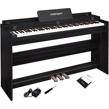 U-BEST デジタルピアノ ホワイト　電子　足踏みペダル付き　コンセント送料込 U-BEST デジタルピアノ ホワイト 電子 足踏みペダル付き