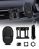 CARTIST マツダ CX-5 KF系 スマホホルダー CX-8 KG系 スマホスタンド CX5 CX8 携帯ホルダー 延長アーム付き【ハザードボタンを邪魔なし】 安定固定 車載ホルダー 360度回転 落下防止 縦横向き可 ほとんどのスマホ対応 パーツ アクセサリー 内装 取付簡単