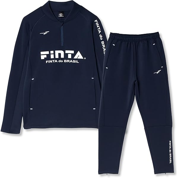 Amazon | [フィンタ] FINTA サッカー メンズ ハーフジップ ジャージ