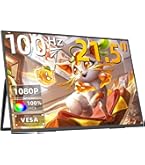 Amazon.co.jp: KEEPTIME モバイルモニター 23.8インチ 1080P 100HZ 非