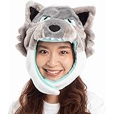 SAZAC(サザック) 着ぐるみ CAP シルバーウルフ