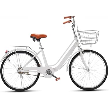 ホワイトシティサイクル 26インチ シティサイクル26インチ 自転車」の