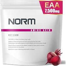 Amazon | NORM ノーム EAA 7500mg BCAA 4750mg ビーツ 4000mg 人工甘味 