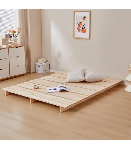 Amazon｜KUGG（クーガー） ダブル シングルベッドフレーム 耐荷重約