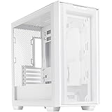 ASUS メッシュ製ミドルタワーケース A21 ASUS CASE/WHT/Micro ATX / 380mmのグラフィックカード搭載可能 / 国内正規代理店品