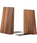 Amazon.co.jp: Muso Wood 本立て 木製ほんたて ブックエンド ブック