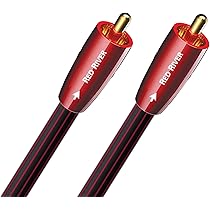 Amazon | AudioQuest レッドリバーRCAアナログオーディオ相互