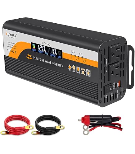 Amazon.co.jp: 正弦波インバーター 1500W 12V 100V 瞬間最大3000W 