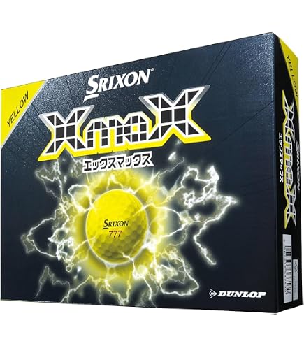 Amazon.co.jp: ダンロップ SRIXON ボール X MAX ボール 3ダースセット