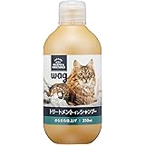 [Amazonブランド] Wag(ワグ) 猫用 トリートメントイン シャンプー さらさら仕上げ 250ml