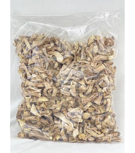 Amazon.co.jp: 国産・原木干し椎茸 軸（足） 1kg×2袋【訳あり品】2袋