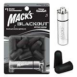 MACK'S ブラックアウト 耳栓 7ペア 容器付 ブラック 32dB Item # 987