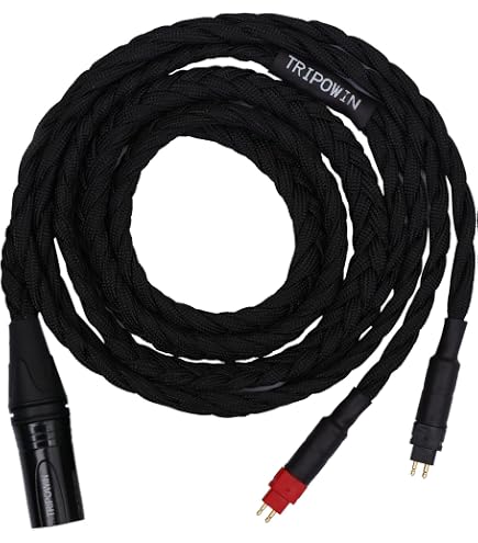 Amazon | Toxaoii 4ピン XLR バランス交換用コード ゼンハイザー HD6XX