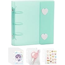 Amazon.co.jp: GOKEI シール帳 プラバン ミニ バインダー 透明 A8