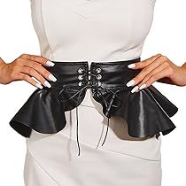 未使用　I_am アイアム　ペプラム　コルセット　ベルト　ノーカラー　コート I_am（アイアム）の「corset belt no collar coat（ノーカラー