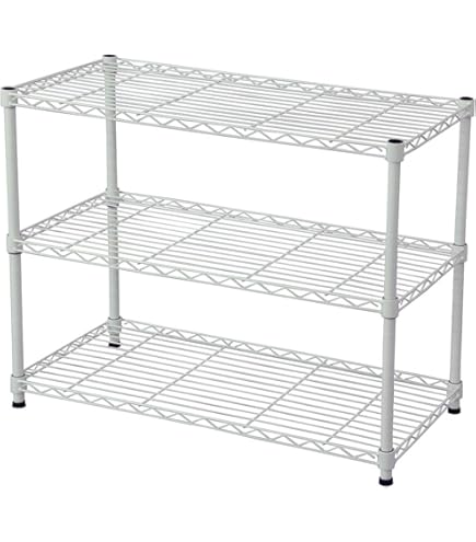 Amazon｜エレクター ベーシックシリーズ ワイヤーシェルフ W1200×D600