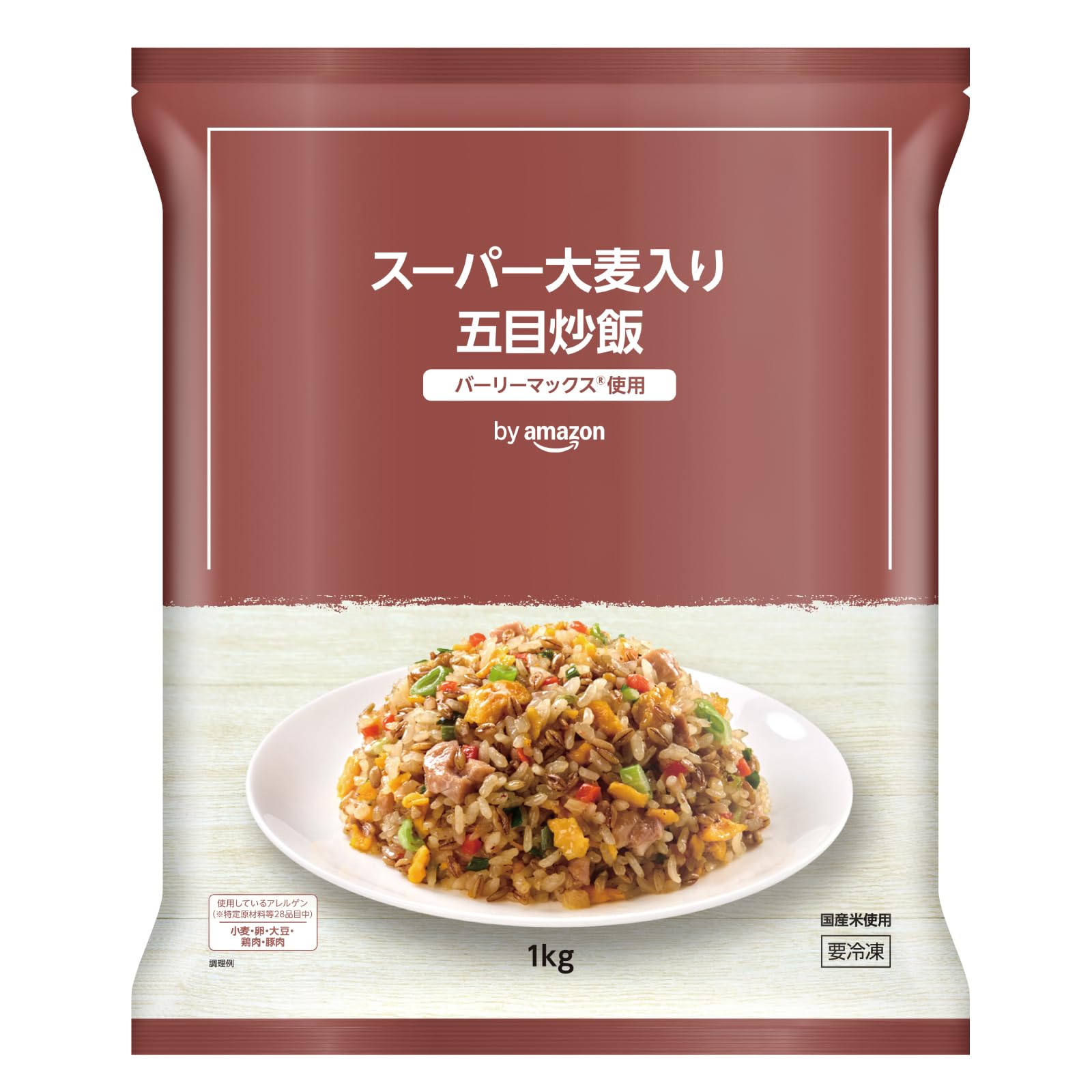【50%OFF】【1,348円】 by Amazon 味の素 冷凍 スーパー大麦入り五目炒飯 1kg